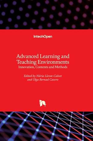 Advanced Learning and Teaching Environments de Núria Llevot-Calvet