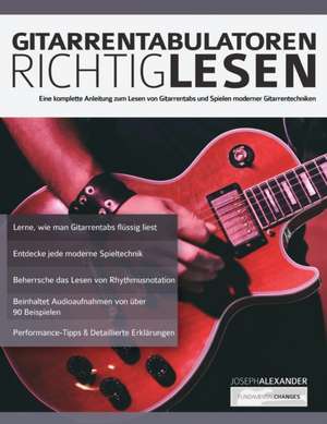 Alexander, J: Gitarrentabulatoren Richtiglesen