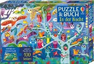 Puzzle & Buch: In der Nacht. 100 Teile de Kirsteen Robson