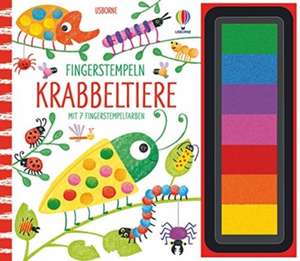 Fingerstempeln: Krabbeltiere de Fiona Watt