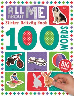 100 Words All About Me Words Sticker Activity Book de Make Believe Ideas