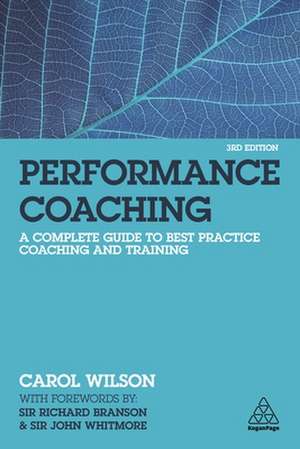 Performance Coaching de Carol Wilson