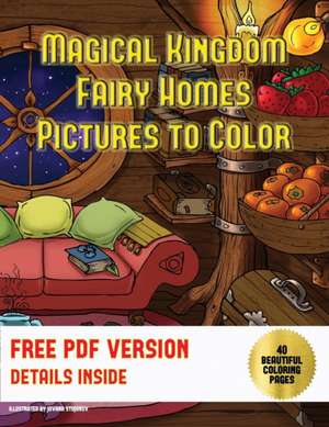 Adult Coloring Books (Magical Kingdom - Fairy Homes) de James Manning