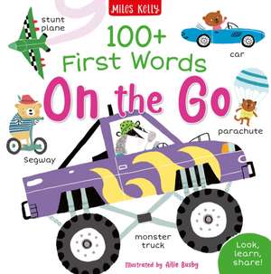 100 FIRST WORDS ON GO PB de Miles Kelly