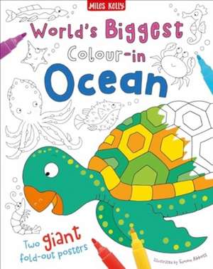 World's Biggest Colour-in Ocean de Miles Kelly