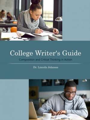 COLLEGE WRITERS GUIDE de JOHNSON