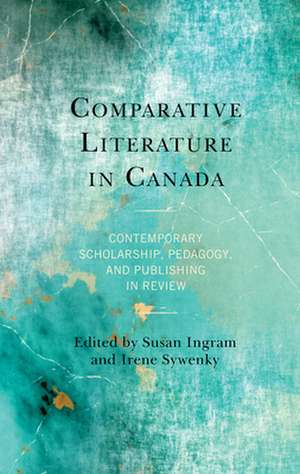 CANADIAN COMPARATIVE LITERATURCB