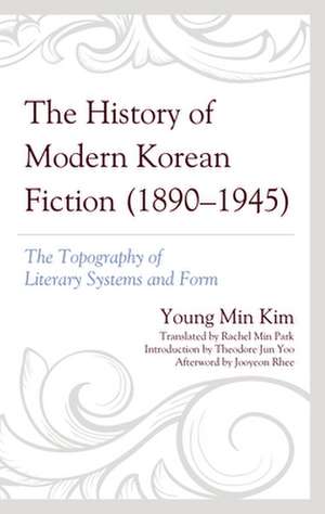 History of Modern Korean Fiction (1890-1945) de Young Min Kim