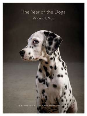 The Year of the Dogs Notecards de Vincent J Musi