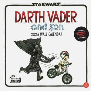 Darth Vader and Son 2023 Wall Calendar de Jeffrey Brown