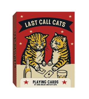 Last Call Cats Playing Cards de Arna Miller