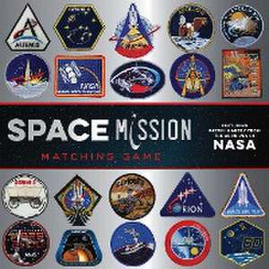 Space Mission Matching Game de Chronicle Books