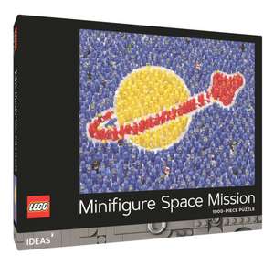 LEGO IDEAS Minifigure Space Mission 1000-Piece Puzzle de Lego