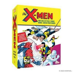 Marvel the X-Men: 100 Collectible Comic Book Cover Postcards de Marvel Comics