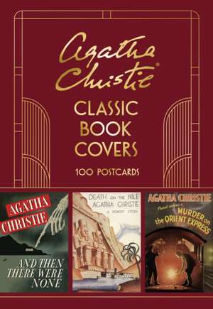 Agatha Christie Classic Book Covers: 100 Postcards de Chronicle Books