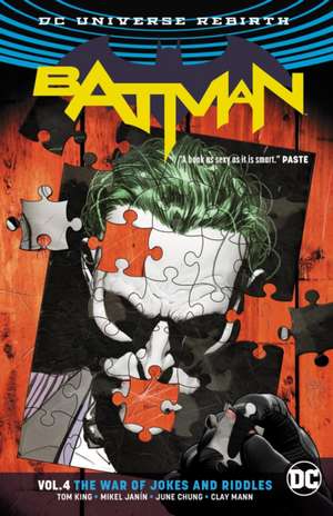 Batman Vol. 4: The War of Jokes and Riddles de Mikel Janin