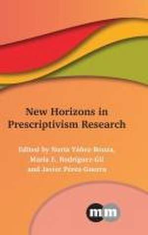 New Horizons in Prescriptivism Research de Javier Pérez¿Guerra