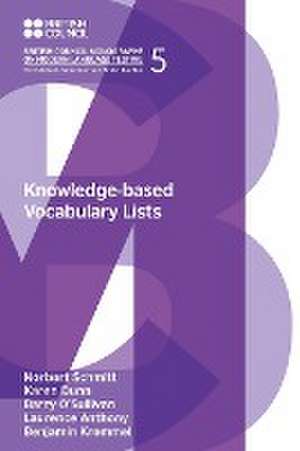 Knowledge-based Vocabulary Lists de Karen Dunn