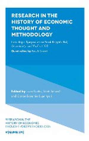 Research in the History of Economic Thought and – Including a Symposium on Frank Knight`s Risk, Uncertainty, and Profit at 100 de Luca Fiorito