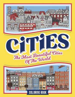 CITIES COLORING BOOK de Loridae Coloring