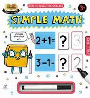 Help with Homework: Simple Math-Wipe-Clean Workbook Includes Wipe-Clean Pen de Igloobooks