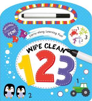 Wipe Clean Carry & Learn: 123: Early Learning for 3+ Year-Olds de Igloobooks