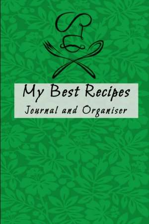 My Best Recipes Journal and Organizer de Happy Home Artist