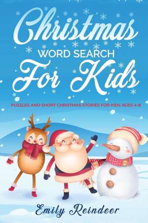 Christmas Word Search For Kids de Emily Reindeer