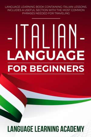 Italian Language for Beginners de Tbd