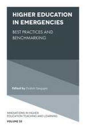 Higher Education in Emergencies – Best Practices and Benchmarking de Enakshi Sengupta