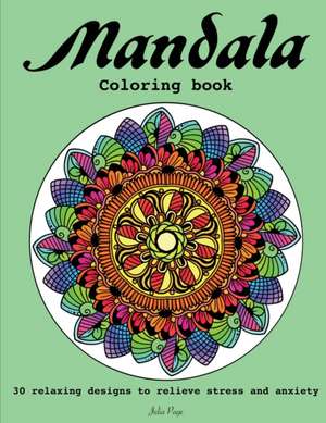 Mandala Coloring Book de Julia Page