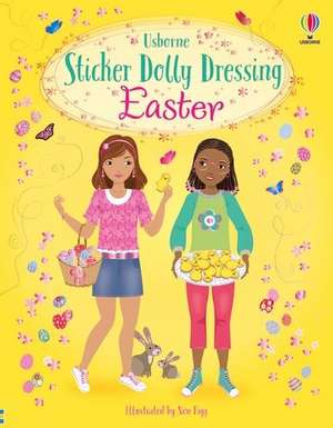 Sticker Dolly Dressing Easter de Fiona Watt