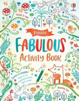 Fabulous Activity Book de Usborne