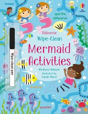 Wipe-Clean Mermaid Activities de Kirsteen Robson