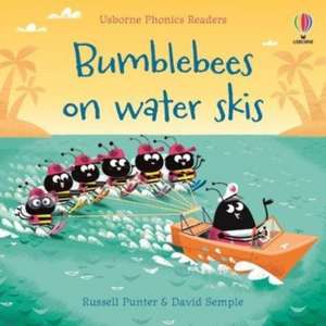 Bumble bees on water skis de Russell Punter