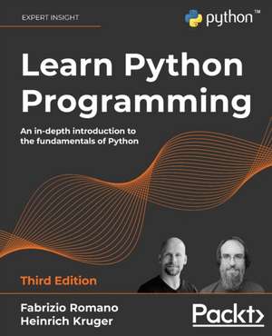 Learn Python Programming de Fabrizio Romano