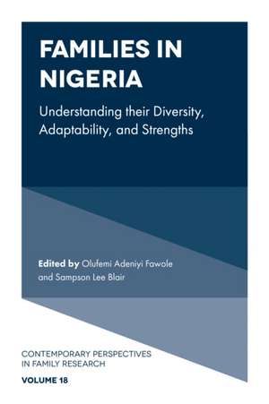 Families in Nigeria – Understanding their Diversity, Adaptability, and Strengths de Olufemi Adeniyi Fawole