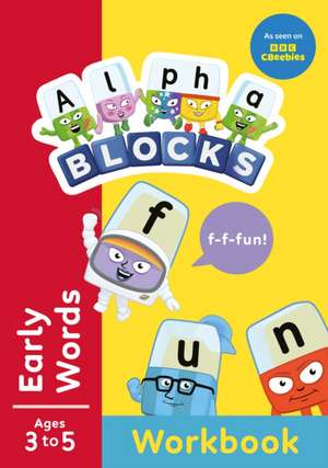 Alphablocks Early Words (Red Level Workbook) de Alphablocks