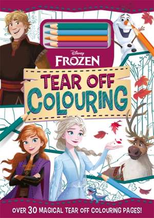 Disney Frozen: Tear Off Colouring de Walt Disney