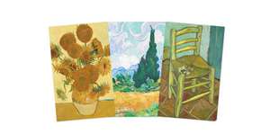 National Gallery: Van Gogh Set of 3 Mini Notebooks de Flame Tree Studio