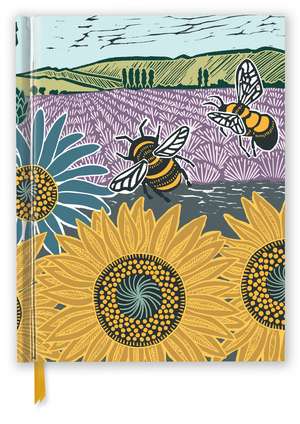 Kate Heiss: Sunflower Fields (Blank Sketch Book) de Flame Tree Studio