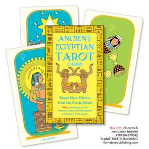 Ancient Egyptian Tarot Card Pack de Robert Falconnier