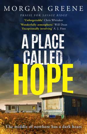 A Place Called Hope: An utterly compelling, evocative small-town crime thriller de Morgan Greene