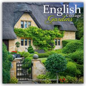 English Cottage Gardens - Englische Gärten 2025 - 16-Monatskalender de Avonside Publishing Ltd