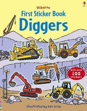 First Sticker Book Diggers de Sam Taplin