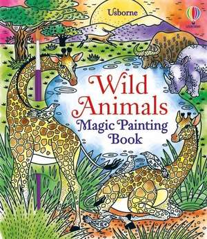 Wild Animals Magic Painting Book de Sam Baer