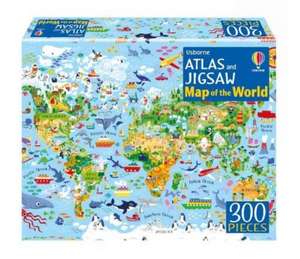 Atlas and Jigsaw Map of the World de Sam Smith