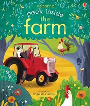 Peek Inside the Farm de Anna Milbourne