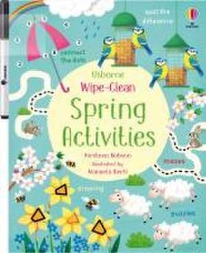 Wipe-Clean Spring Activities de Kirsteen Robson