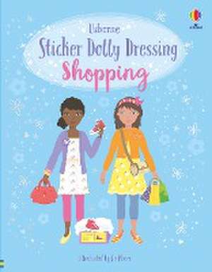 Sticker Dolly Dressing Shopping de Fiona Watt